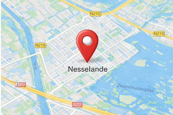 Kaart van NEsselande waar wij airco;s instalelren en leveren