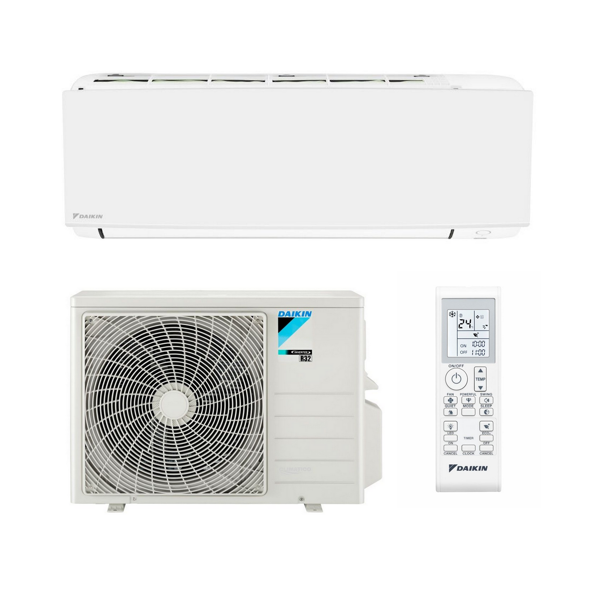 Daikin Sensira 3.5kW/12000Btu (FTXC35 / RXC35) A++ R32 - COOL&HEAT - WiFi
