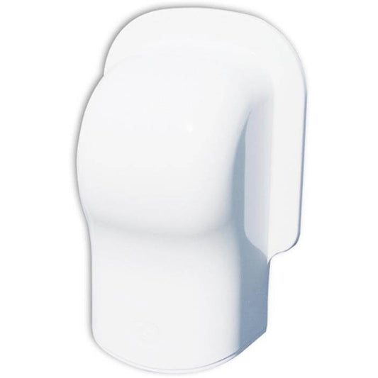 Afdekkap CON - muurafdekkap wit